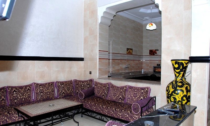 Vue sur Hall de l'appartement G3 villa ziad Gueliz Marrakech